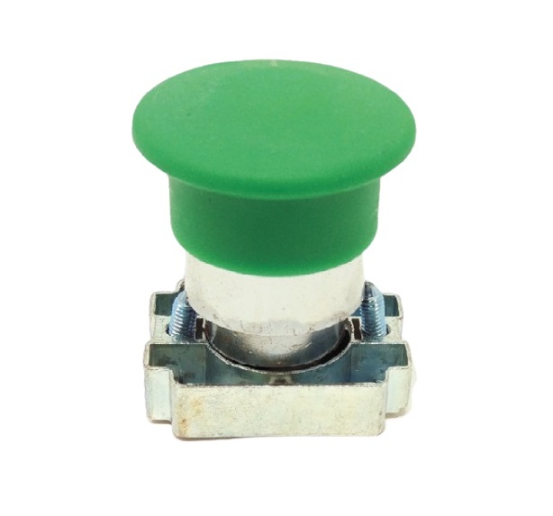 Mushroom-Head Push Button